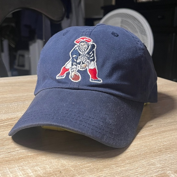 New England Patriots Reebok Adjustable Navy Official Hat - Picture 1 of 2